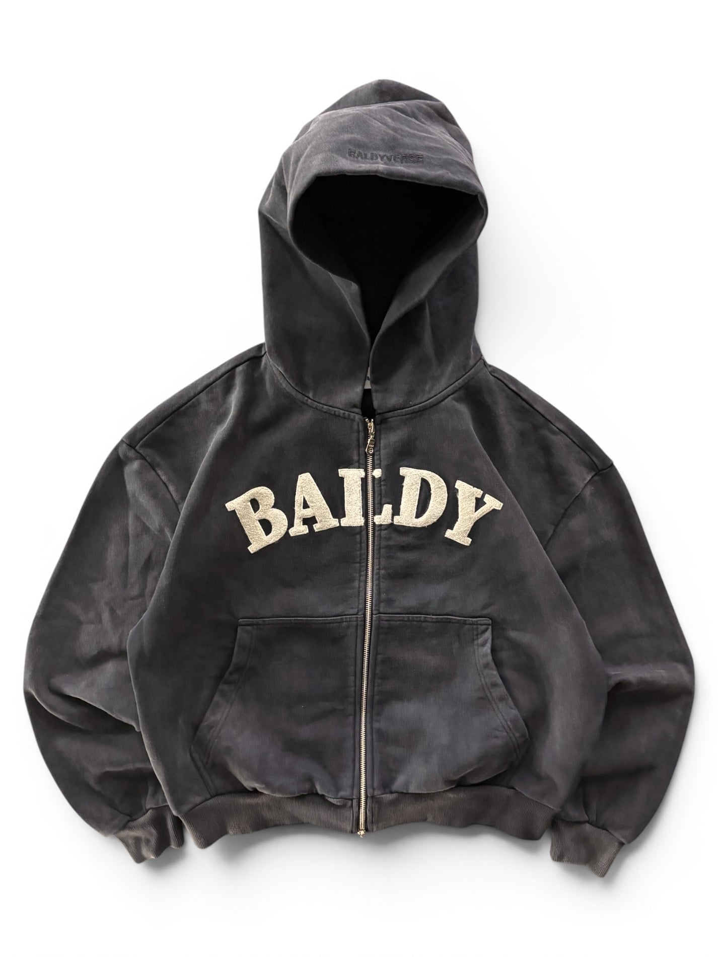 "Baldy" Legacy Zip up Black
